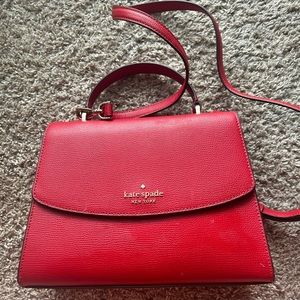 Red Kate spade purse